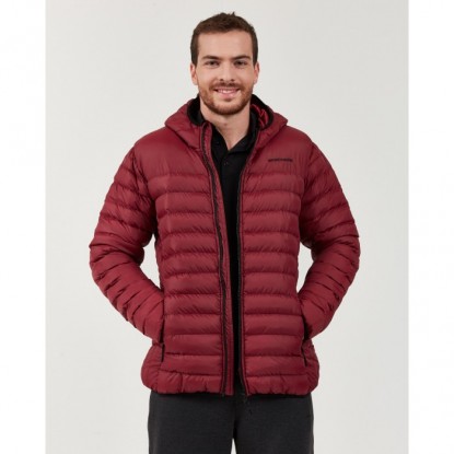 Skechers Outerwear M Padded Lightweight Jacket S202063-600 - Erkek Kırmızı Mont - Kırmızı