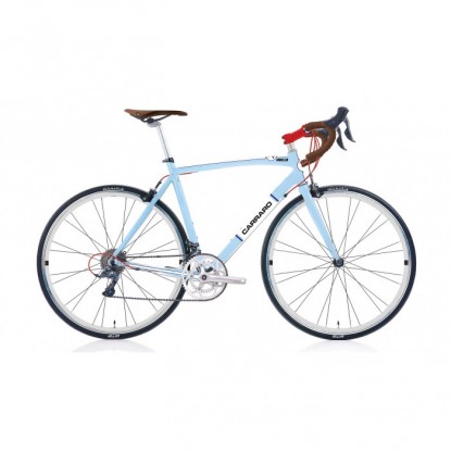 Carraro Miglia 16-V Kumpas Fren Yol Bisikleti - Açık Mavi-Beyaz-Kırmızı-Koyu Mavi