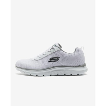 Skechers Track 232081TK WHT - Erkek Beyaz Spor Ayakkabı - Beyaz