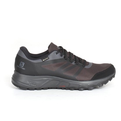 Salomon Trailster 2 Phantom/Ebony/Black Gore-Tex Erkek Patika Koşu Ayakkabısı - L40963100 - Siyah