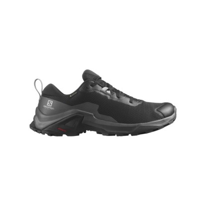 Salomon X Reveal 2 Black/Magnet/Quarry Gore-Tex Erkek Outdoor Ayakkabı - L41623300 - Siyah-Gri