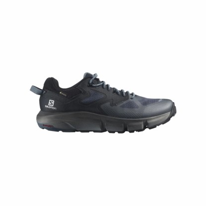 Salomon Predict Hike Ebony/Black/Stormy Weather Gore-Tex Erkek Outdoor Ayakkabı - L41599400 - Lacivert