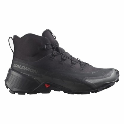 Salomon Cross Hike Mid GTX 2 Black/Black/Magnet Gore-Tex Erkek Outdoor Bot - L41735800 - Siyah
