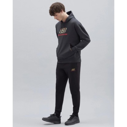 Skechers M Lw Two Yarn Jogger Pant S221483-001 - Erkek Siyah Eşofman Altı - Siyah