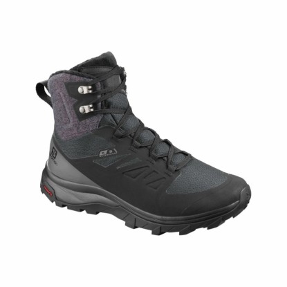 Salomon Outblast TS CSWP W Black/Black/Black Waterproof Kadın Outdoor Bot - L40795000 - Siyah