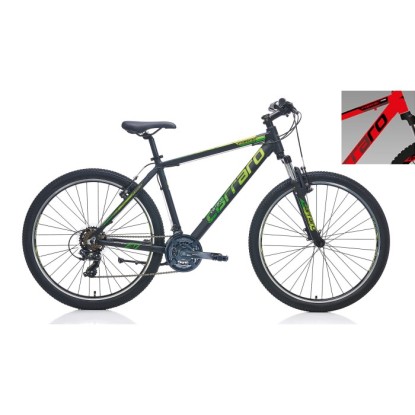 Carraro Force 700 21-V VB Dağ Bisikleti - Mat Kırmızı-Siyah-Beyaz