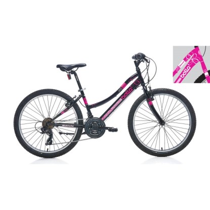 Bianchi Bella 24 21-V VB Çocuk Dağ Bisikleti - Fuşya-Beyaz