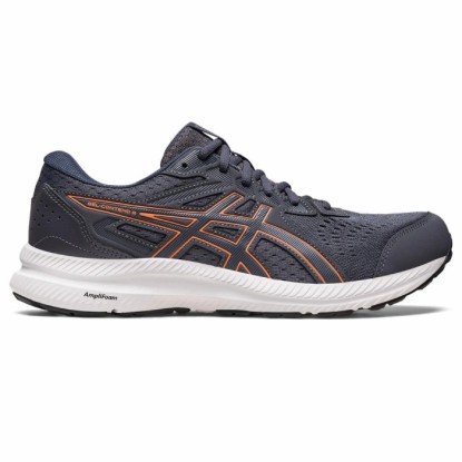 Asics Gel-Contend 8 Erkek Gri-Turuncu Koşu Ayakkabısı - 1011B492-024 - Gri-Turuncu