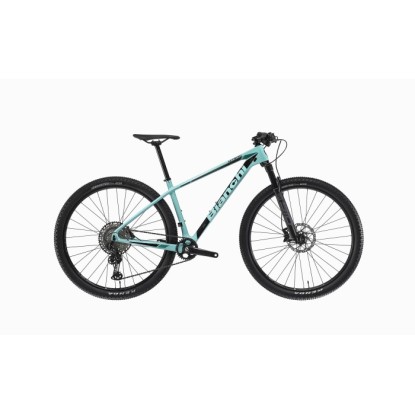 Bianchi Nitron 9.4 XT/Deore 1x12-V HD Karbon Dağ Bisikleti - Celeste-Siyah