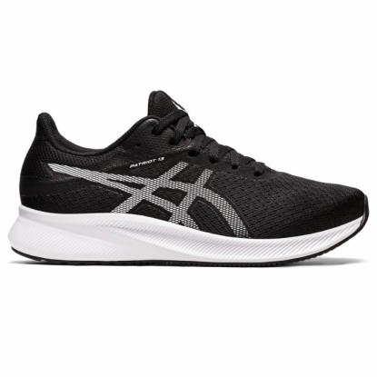 Asics Patriot 13 Kadın Siyah-Beyaz Koşu Ayakkabısı - 1012B312-001 - Siyah-Beyaz