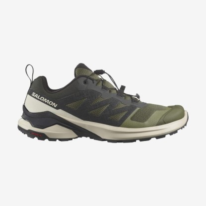 Salomon X-Adventure Olive Night/Rainy Day/Black Patika Koşu Ayakkabısı - L47320900 - Yeşil-Siyah