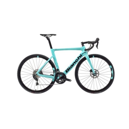 Bianchi Aria Aero Disc 105 11-V HD Karbon Yol Bisikleti - Celeste-Siyah