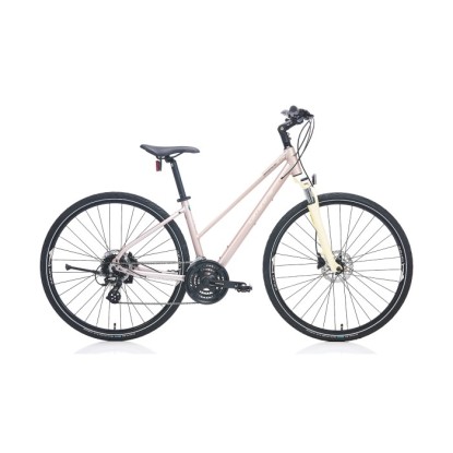 Carraro Sportive 226 24-V HD Trekking Şehir Bisikleti - Mat Metalik-Pembe-Bej-Mor