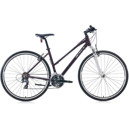 Carraro Sportive 222 21-V VB Trekking Şehir Bisikleti - Mat Mor-Gri-Fuşya