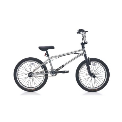 Carraro Rave Pro Bmx 1-V VB Bmx Bisiklet - Krom-Mat Siyah-Beyaz