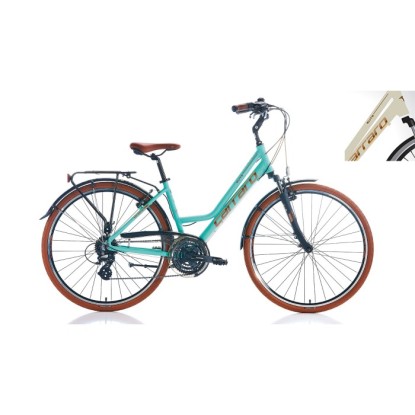 Carraro Elite 805 24-V VB Şehir Bisikleti - Mat Nikel-Gri-Kahverengi-Bakır