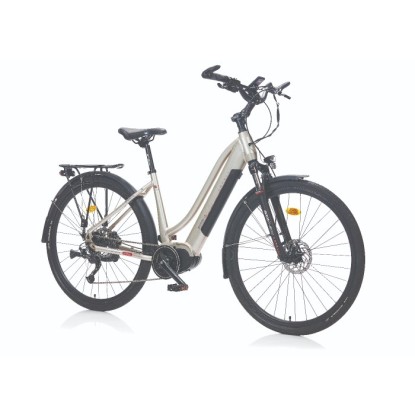 Corelli Sacha-L 9-V HD Elektrikli Şehir Bisikleti - Gri