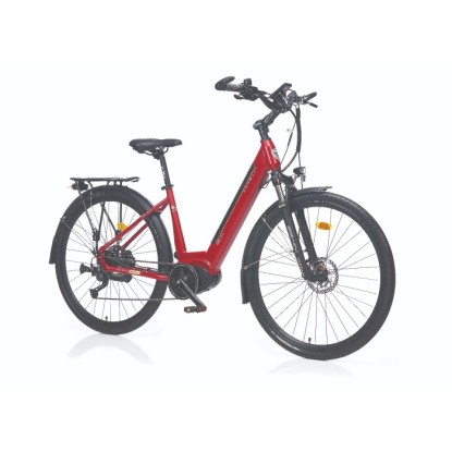 Corelli Keila-L 9-V HD Elektrikli Şehir Bisikleti - Bordo