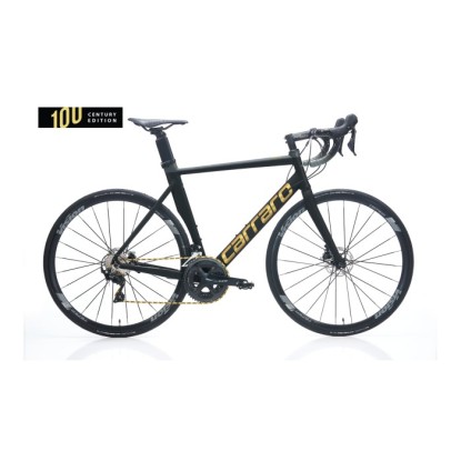 Carraro Race CE Aero 24-V HD Yol Bisikleti - Mat Siyah-Antrasit-Altın