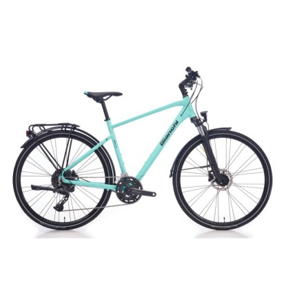Bianchi NewTourer Cues 2x10-V HD Şehir Bisikleti - Gri-Koyu Grafit