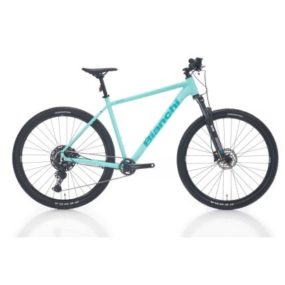 Bianchi Magma Comp 9.1 Cues 1x10-V HD Dağ Bisikleti - Celeste-Metalize Celeste