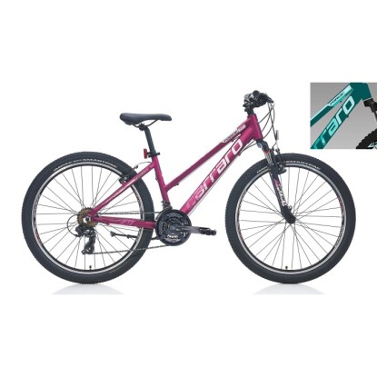 Carraro Force 601 21-V VB Dağ Bisikleti - Mat Turkuaz-Beyaz