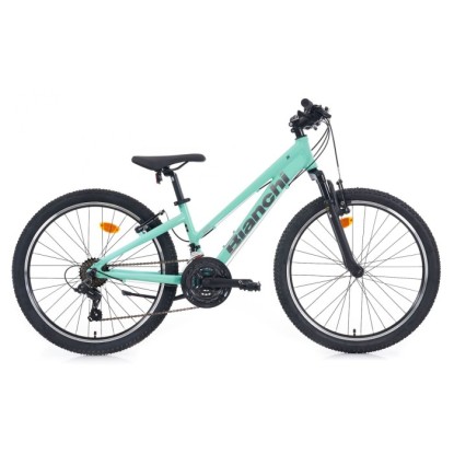 Bianchi JM00243 21-V VB Çocuk Dağ Bisikleti - Celeste-Gümüş