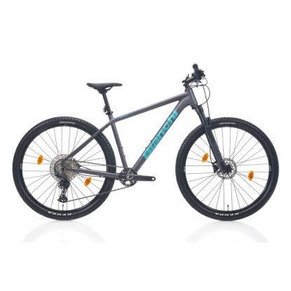 Bianchi Magma 29.S Deore 1x12-V HD Dağ Bisikleti - Mat Gri-Metalize Celeste