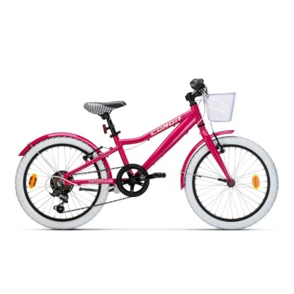 Conor Halebop 20 Jant 6-V VB Kız Çocuk Bisikleti - Pembe-Açık Gri-Kahverengi