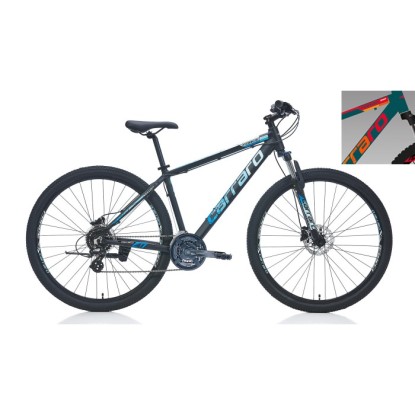 Carraro Force 950 24-V HD Dağ Bisikleti - Mat Antrasit-Gri-Kırmızı