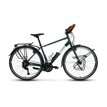 Carraro CR-T Trip 18-V VB Tur Bisikleti - Koyu Yeşil-Beyaz