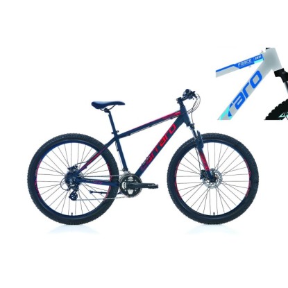 Carraro Force 770C 18-V HD Dağ Bisikleti - Gümüş-Mavi-Açık Mavi