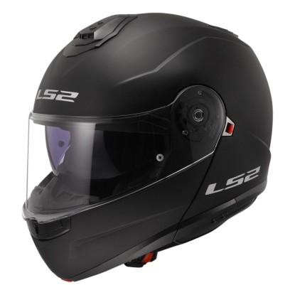LS2 Strobe 2 Çene Açılır Kask - Mat Siyah