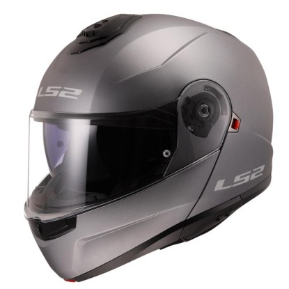 LS2 Strobe 2 Çene Açılır Kask - Mat Titanium