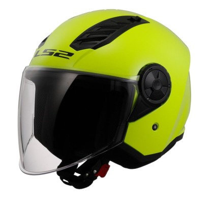 LS2 Airflow 2 Açık Kask - Neon Sarı