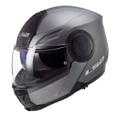 LS2 Scope Çene Açılır Kask - Mat Titanium