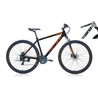 Carraro Force 920 21-V HD Dağ Bisikleti - Mat Gri-Yeşil-Siyah