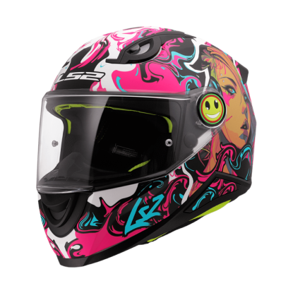 LS2 Kid Cyberg Çocuk Kaskı - Mat Mor