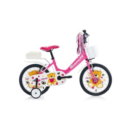 Bianchi Honey 16 Jant 1-V VB Çocuk Bisikleti - Pembe-Beyaz