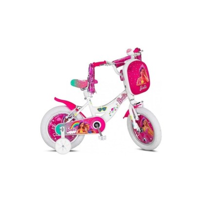 Ümit Bisiklet Barbie 14 Jant 1-V VB Kız Çocuk Bisikleti - Beyaz