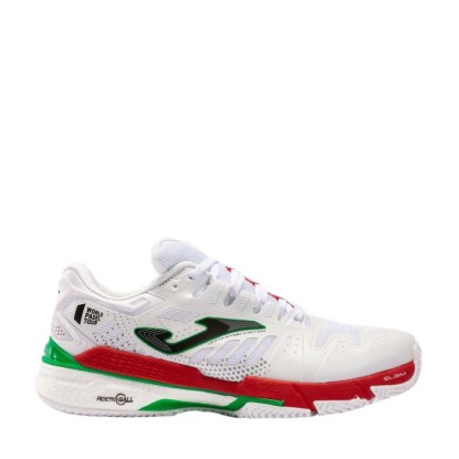 Joma T.Slam 2202 Erkek Tenis Ayakkabı - Beyaz-Kırmızı