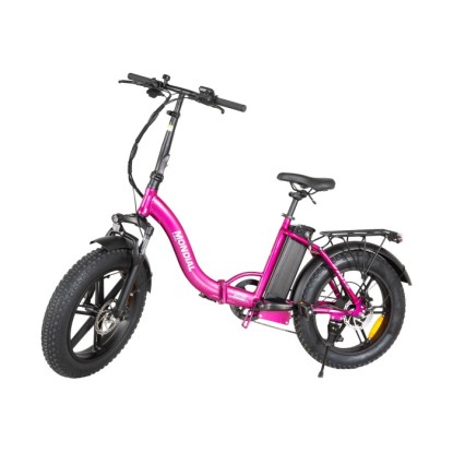 Mondial Starlight SM 7-V HD Elektrikli Katlanır Fat Bike - Fuşya