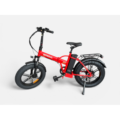 Mondial Starlight M 7-V HD Elektrikli Katlanır Fat Bike - Kırmızı
