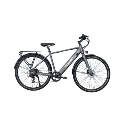 Torc T 4 M 7-V HD Elektrikli Erkek Şehir Bisikleti - Füme-Gri