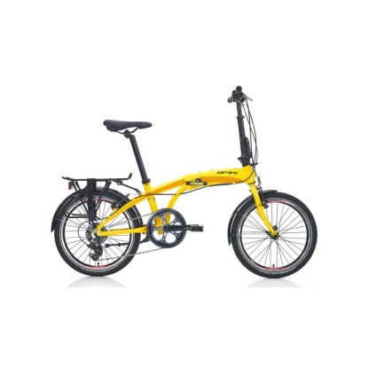 Carraro Flexi 107 7-V VB Katlanır Bisiklet - Sarı-Siyah-Kırmızı