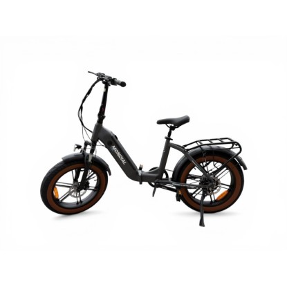 Mondial Imperial Pro 8-V HD Elektrikli Katlanır Fat Bike - Metalik Gri