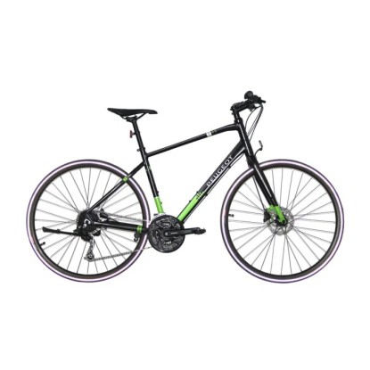 Peugeot T11 27-V HD Trekking Şehir Bisikleti - Siyah-Yeşil