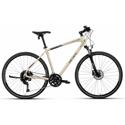 Carraro Sportive 227C 18-V HD Trekking Şehir Bisikleti - Mat Lime Yeşil-Koyu Yeşil-Kahve