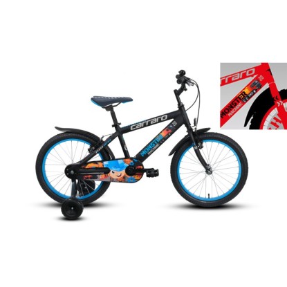 Carraro Monster 20 1-V VB Çocuk Bisikleti - Kırmızı-Gri-Siyah-Kırmızı