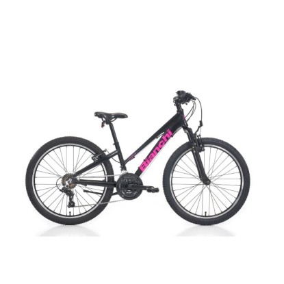 Bianchi XR24.3 21-V VB Kız Çocuk Dağ Bisikleti - Siyah-Pembe